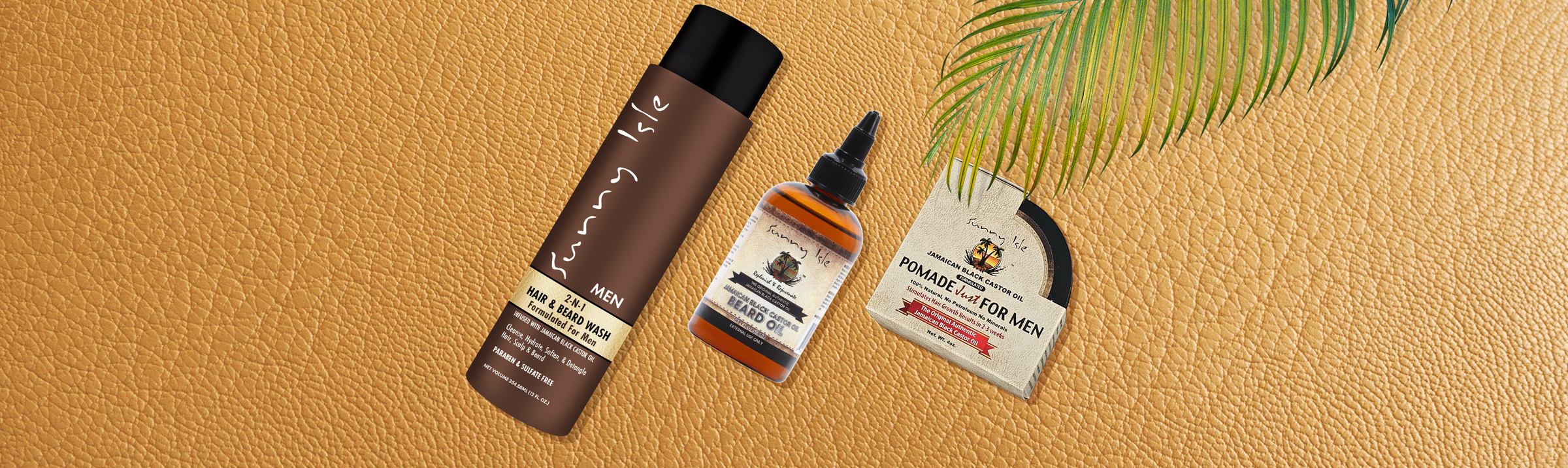 Sunny Isle For Men Collection Banner