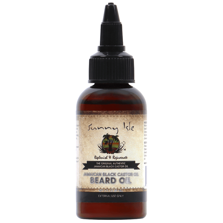 Sunny Isle Jamaican Black Castor Oil Beard Oil - 2oz