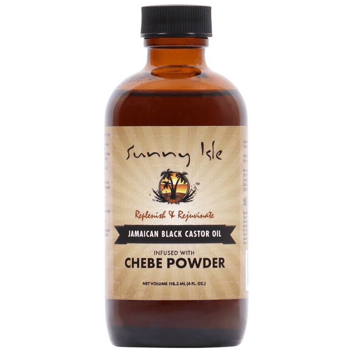 Sunny Isle Jamaican Black Castor Oil infused with Chebe Powder 4oz