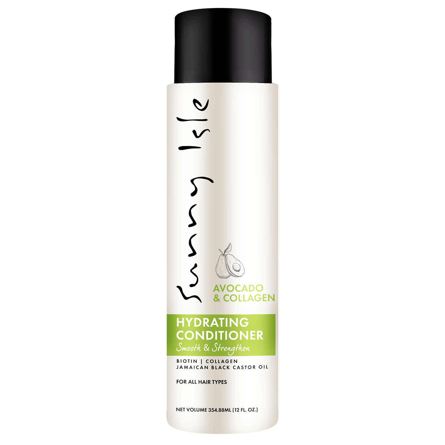 Avocado & Collagen Hydrating Shampoo 12oz | Sunny Isle – Sunny