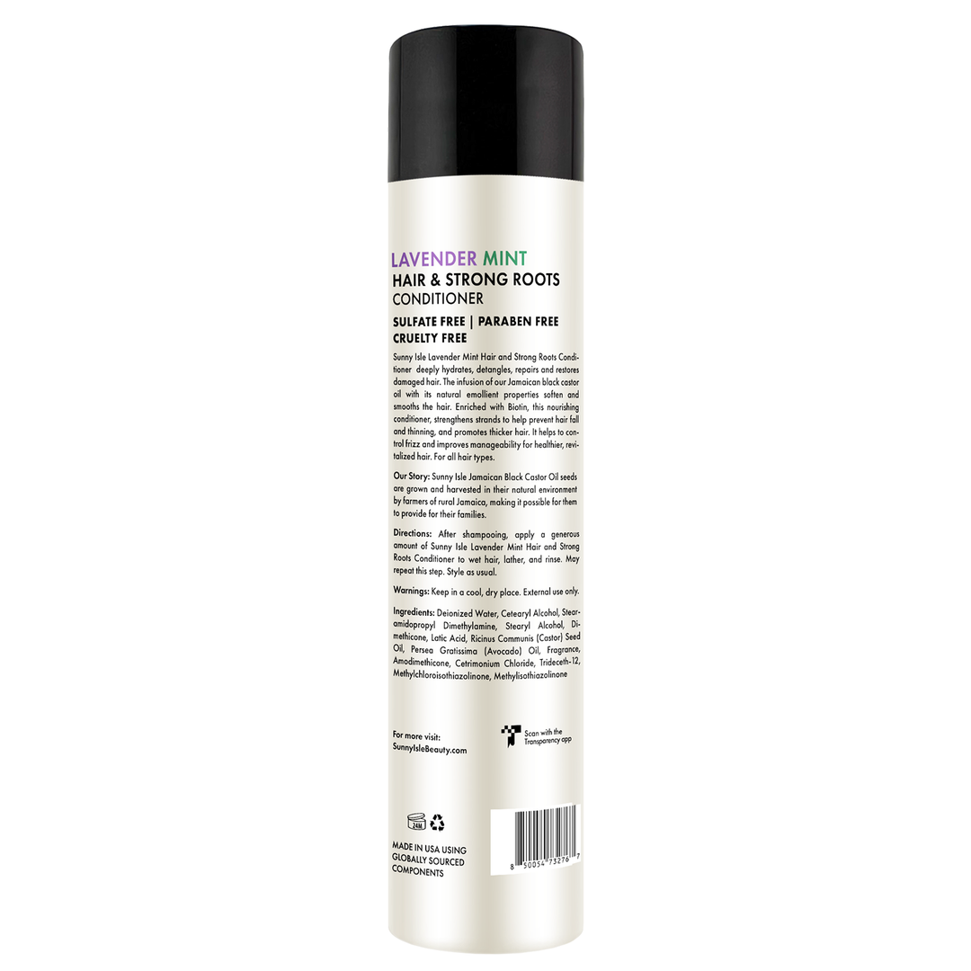 Sunny Isle Lavender Mint Hair and Strong Roots Conditioner 10.1oz