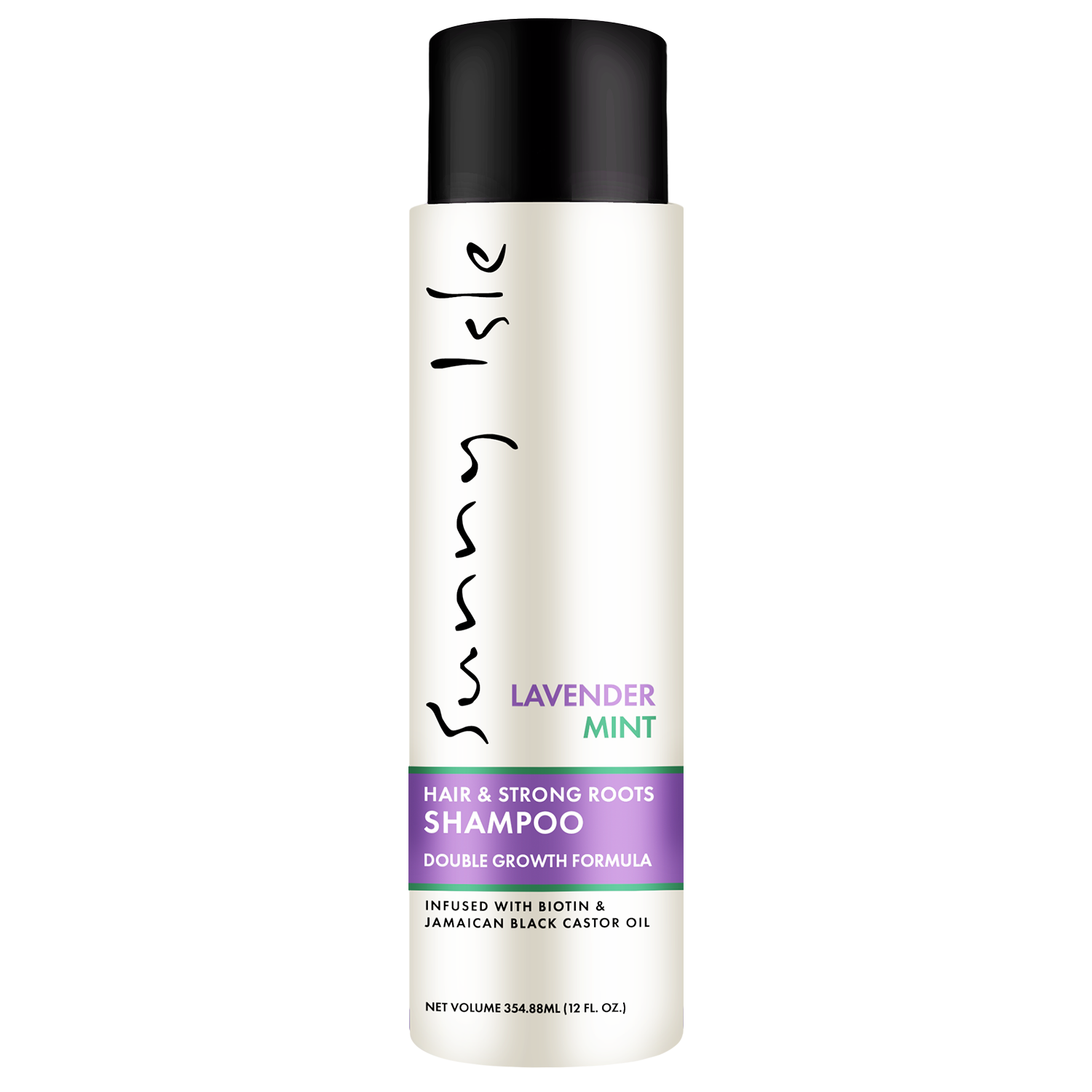Lavender Mint Hair and Strong Roots Shampoo 12oz | Sunny Isle