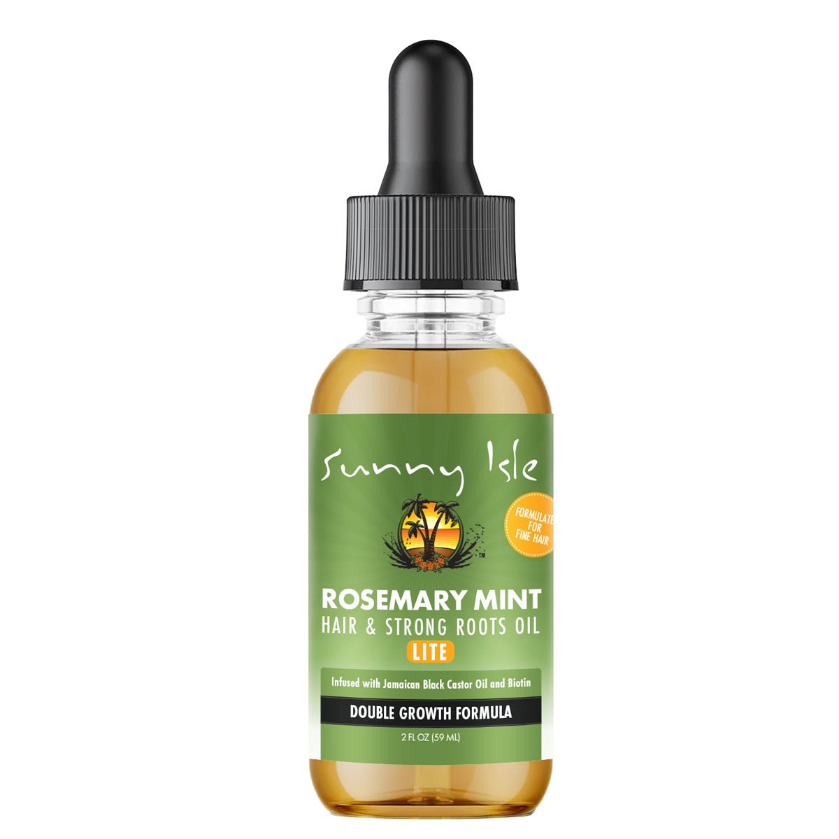 Rosemary Mint Hair and Strong Roots LITE Oil 2oz  Sunny Isle – Sunny Isle  Jamaican Black Castor Oil