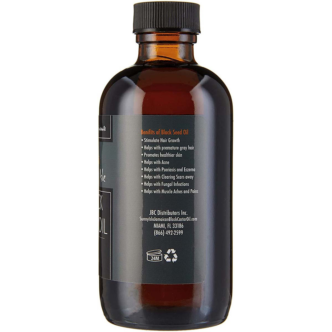 Sunny Isle Black Seed Oil - 4oz