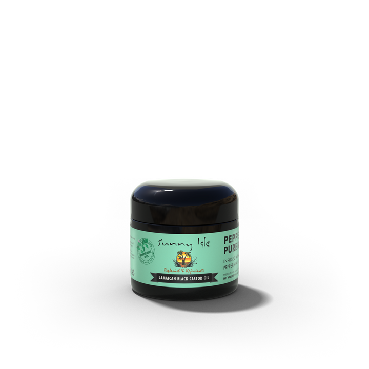 Sunny Isle Jamaican Black Castor Oil Pure Butter with Peppermint Oil