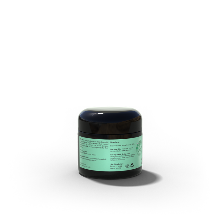 Sunny Isle Jamaican Black Castor Oil Pure Butter with Peppermint Oil