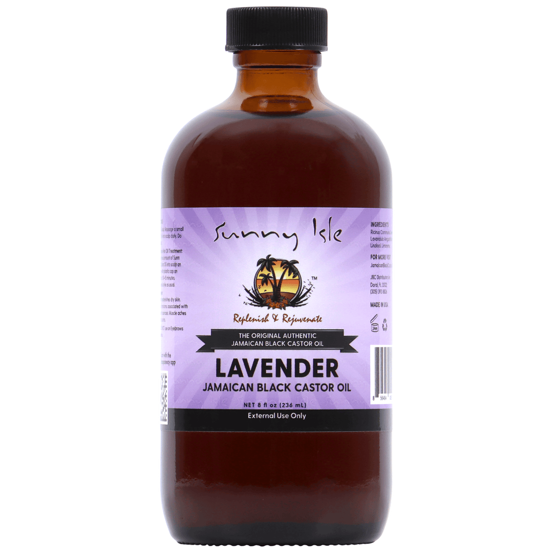 Sunny Isle Lavender Jamaican Black Castor Oil - 8oz