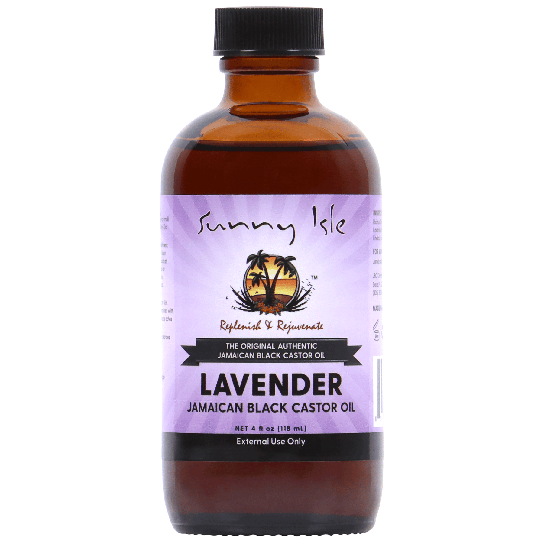 thumbnail image 2 of Sunny Isle Lavender Jamaican Black Castor Oil – 4oz & 8oz, Organic, Unisex, All Hair Types 2 of 5