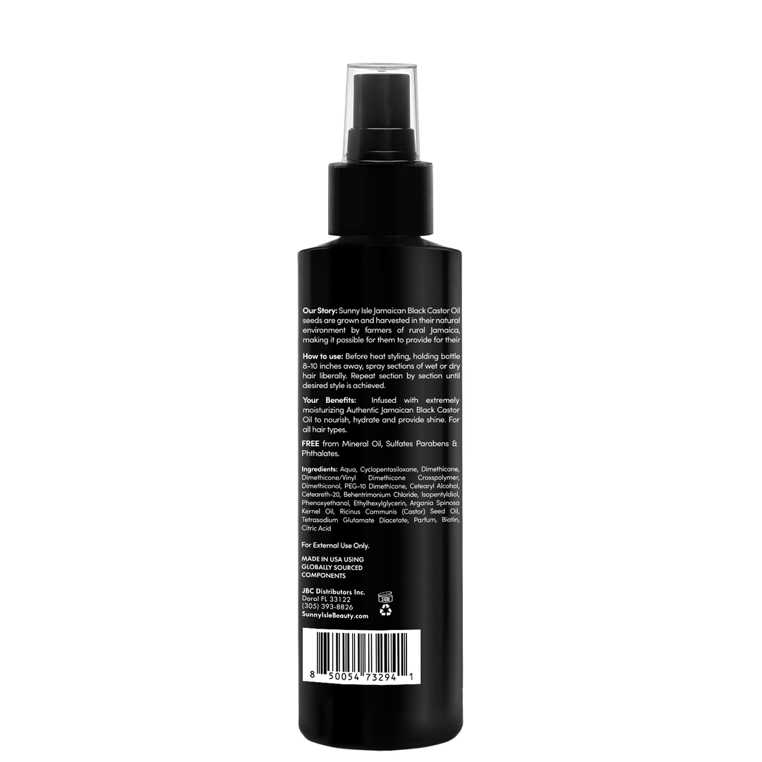 Sunny Isle Argan & Biotin Hydrating Shampoo, Conditioner Heat Protectant Bundle