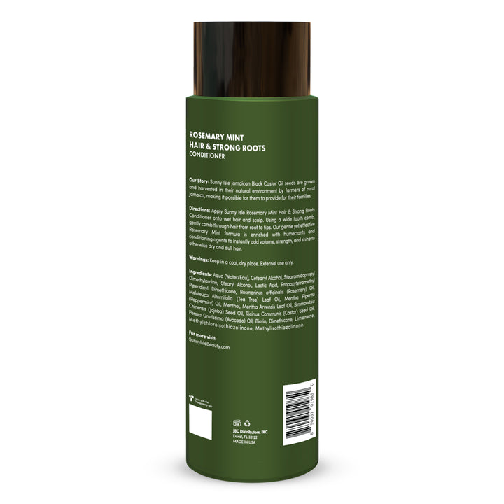 Sunny Isle Rosemary Mint Hair & Strong Roots Conditioner 12oz - ingredients and directions