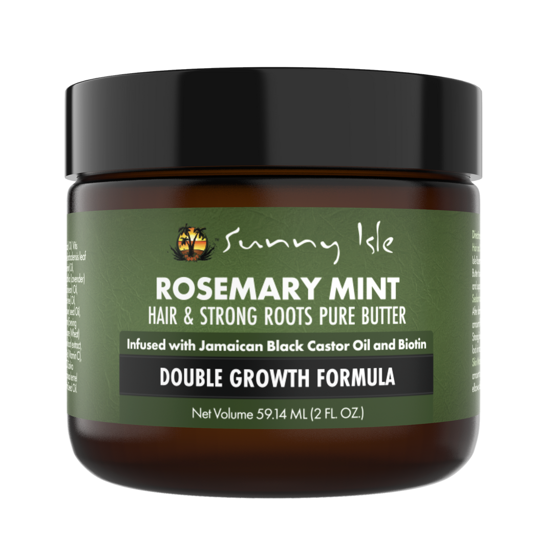 Sunny Isle Rosemary Mint Hair and Strong Roots Butter 2oz