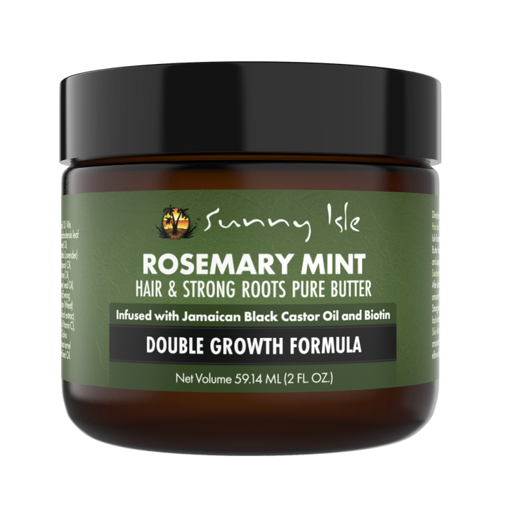 Sunny Isle Rosemary Mint Hair and Strong Roots Butter 2oz