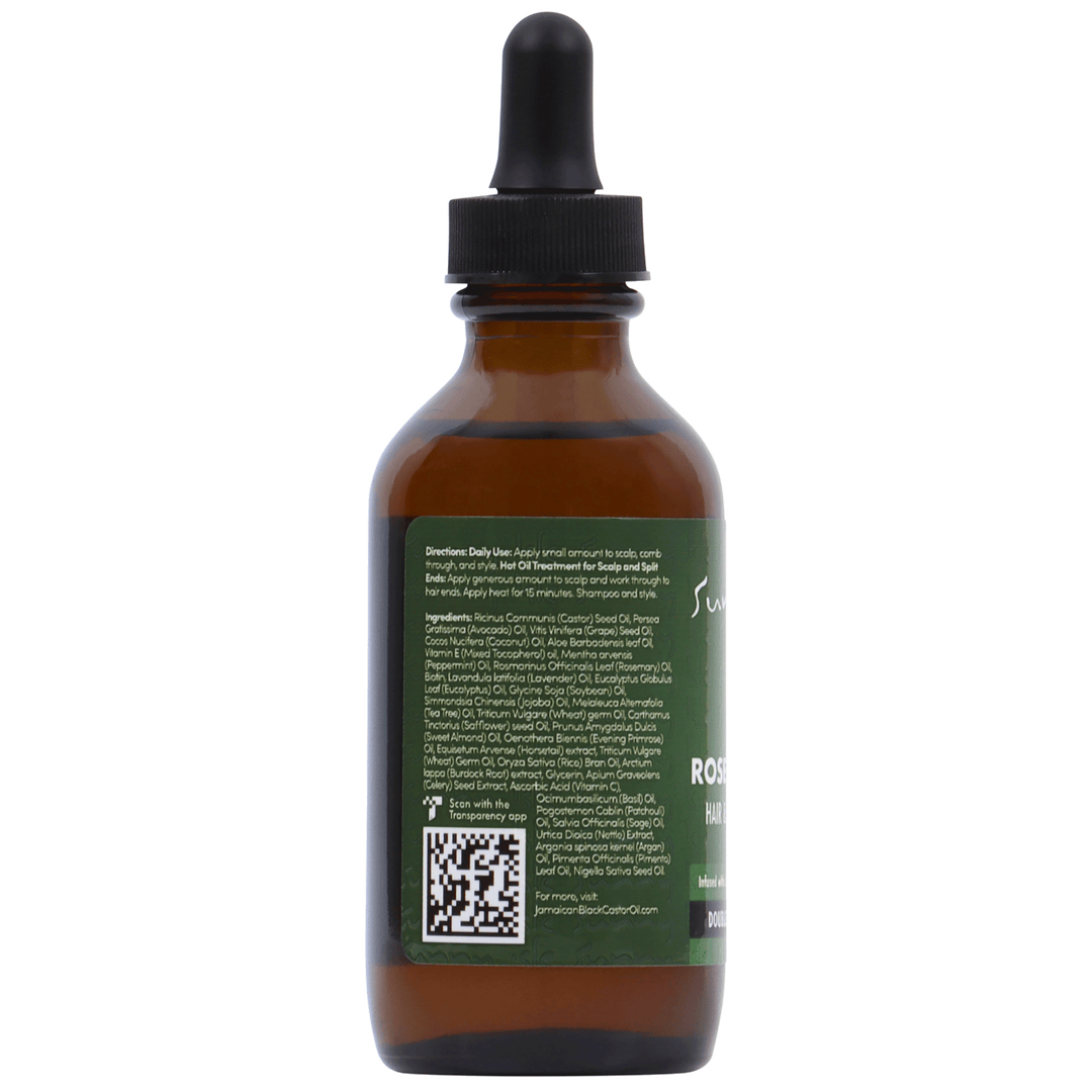 Sunny Isle Rosemary Mint Hair and Strong Roots Oil 3oz