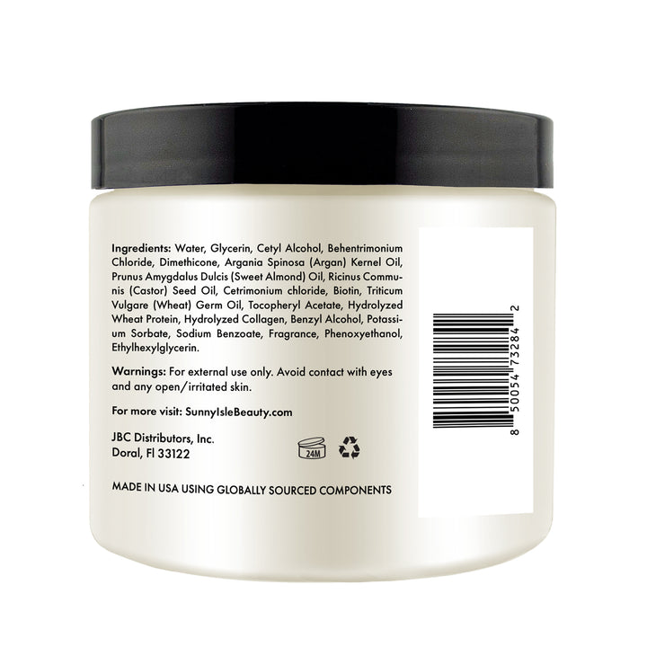 Sunny Isle Argan & Biotin Deep Hydrating Repair Masque 16oz