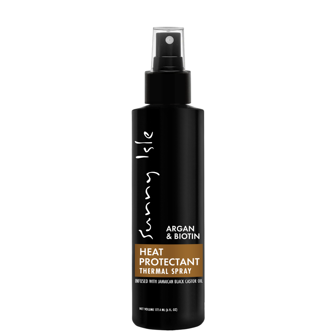 Sunny Isle Argan & Biotin Heat Protectant Thermal Spray 6oz front