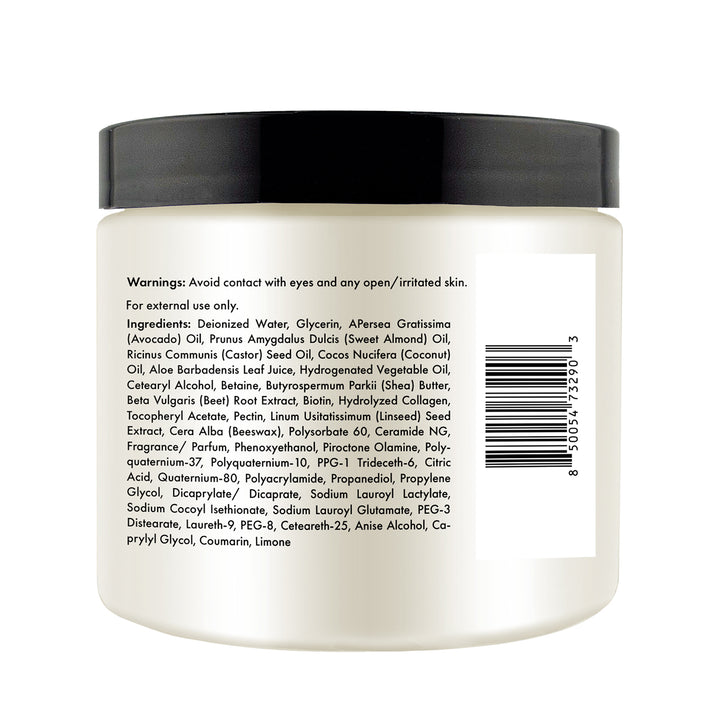 Sunny Isle Avocado and Collagen Curling Crème 16oz with Biotin