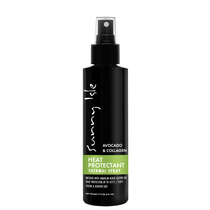 Sunny Isle Avocado & Collagen Heat Protectant Thermal Spray 6oz