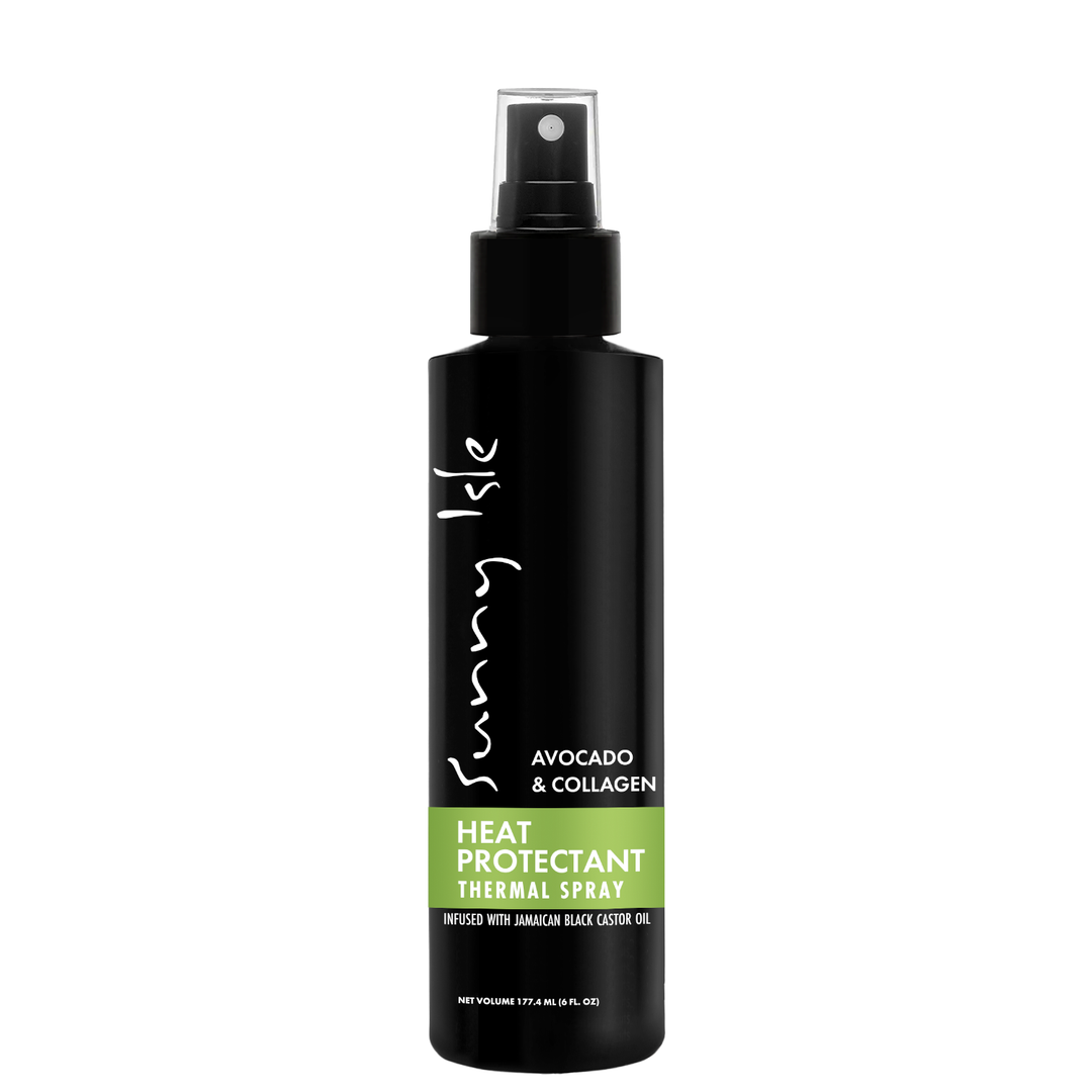 Sunny Isle Avocado & Collagen Heat Protectant Thermal Spray 6oz front