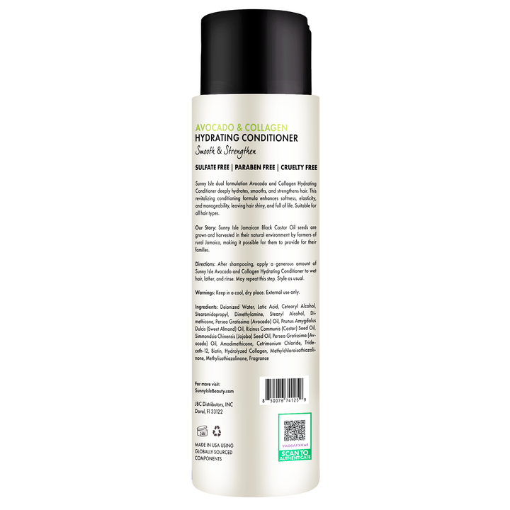 Sunny Isle Avocado & Collagen Hydrating Conditioner 12oz