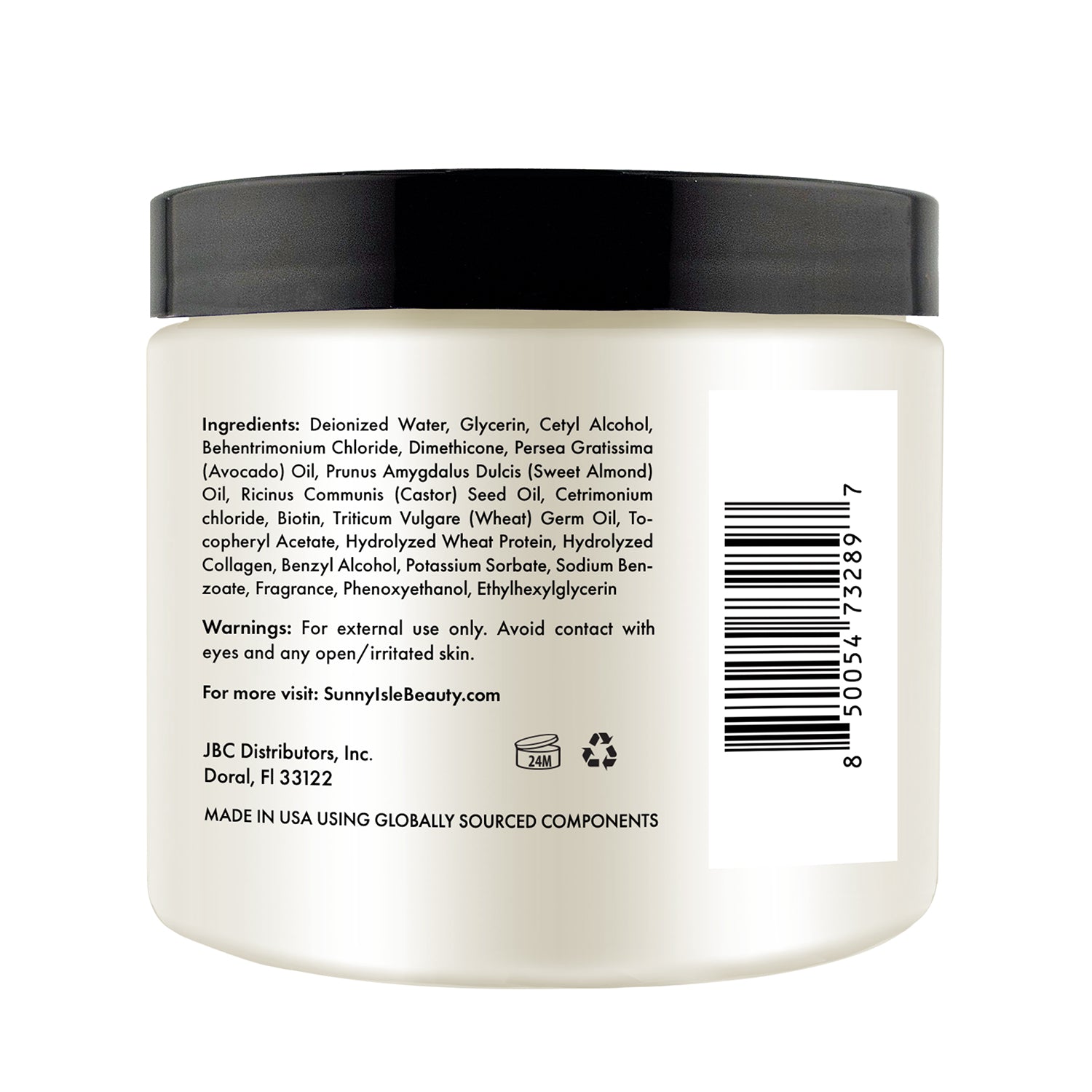 Avocado & Collagen Nourishing Hydrating Repair Masque 16oz | Sunny