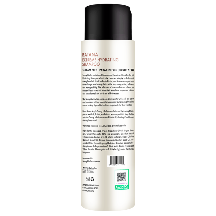 Sunny Isle Batana Anti-Thinning Shampoo, Conditioner & Heat Protectant Bundle