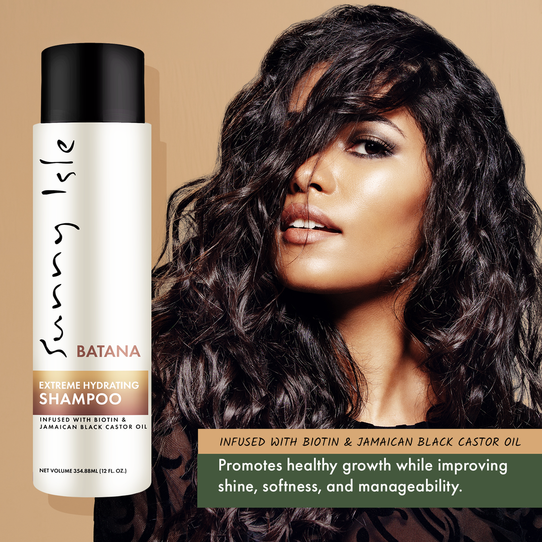 Sunny Isle Batana Anti-Thinning Shampoo, Conditioner & Heat Protectant Bundle