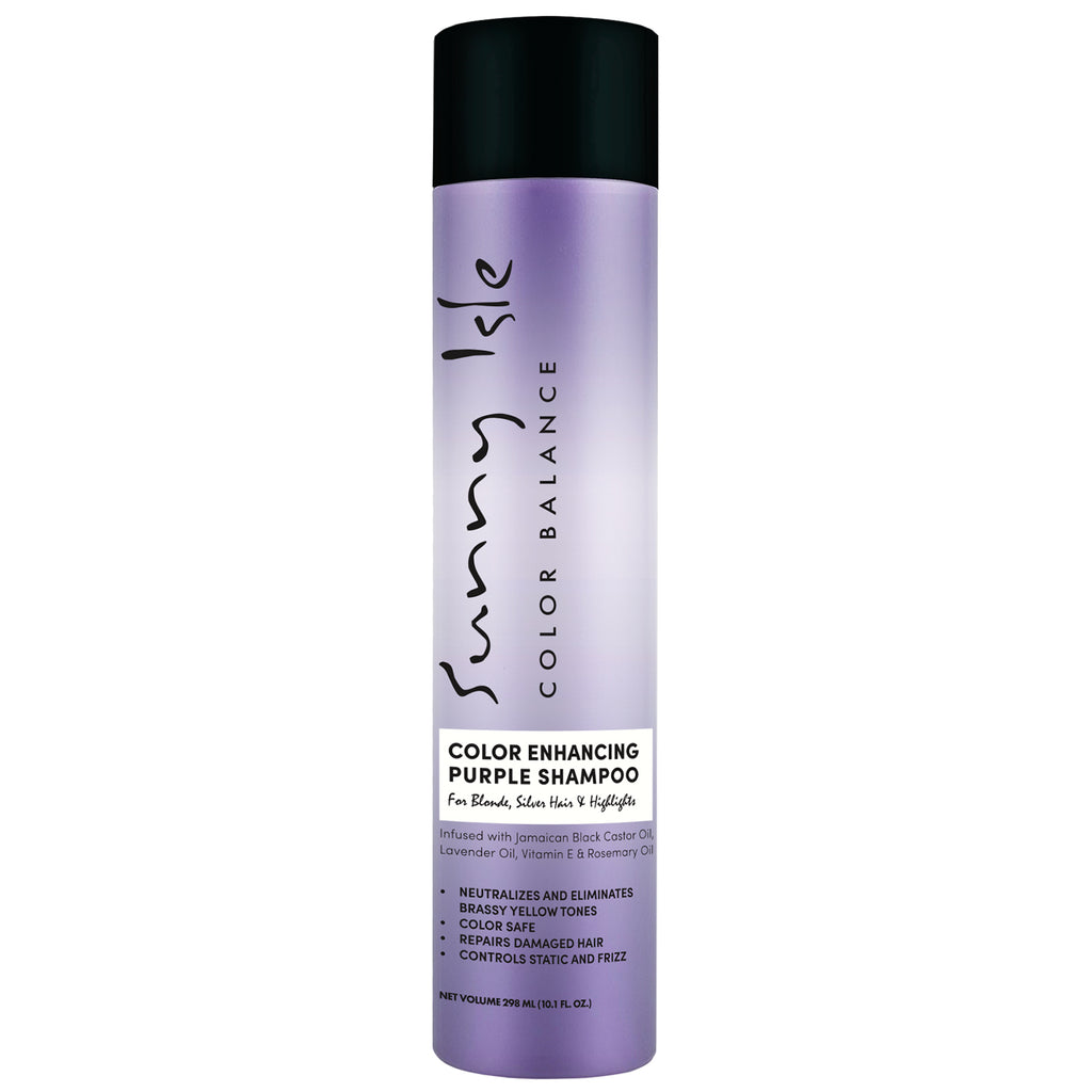 Color Enhancing Purple Shampoo 10.1oz Blonde Silver Hair | Sunny