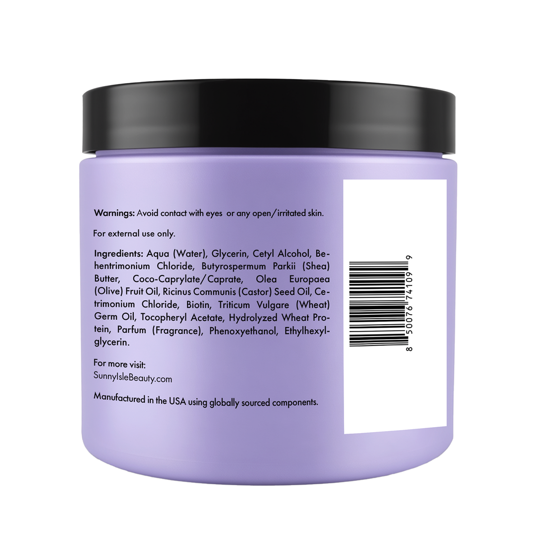 Sunny Isle Curly Girl Friendly Intensive Repair Masque 16oz Ingredients