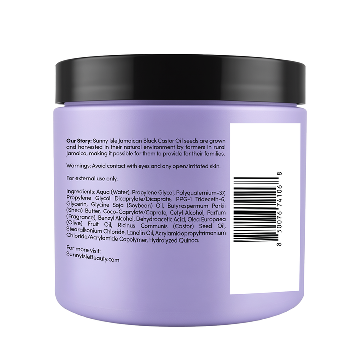 Sunny Isle Curly Girl Friendly Moisturizing Defining Curling Creme 16oz Ingredients