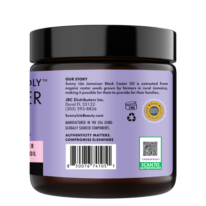 Sunny Isle Curly Girl Friendly Pure Butter 4oz with Collagen, Shea Butter, Olive Oil - UPC