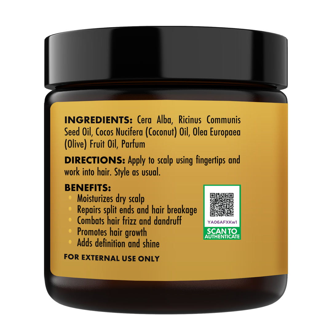 Sunny Isle Extra Dark Jamaican Black Castor Oil Hair Food Pomade