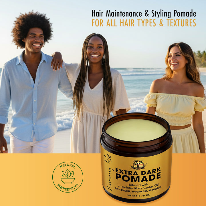 Sunny Isle Extra Dark Jamaican Black Castor Oil Hair Food Pomade