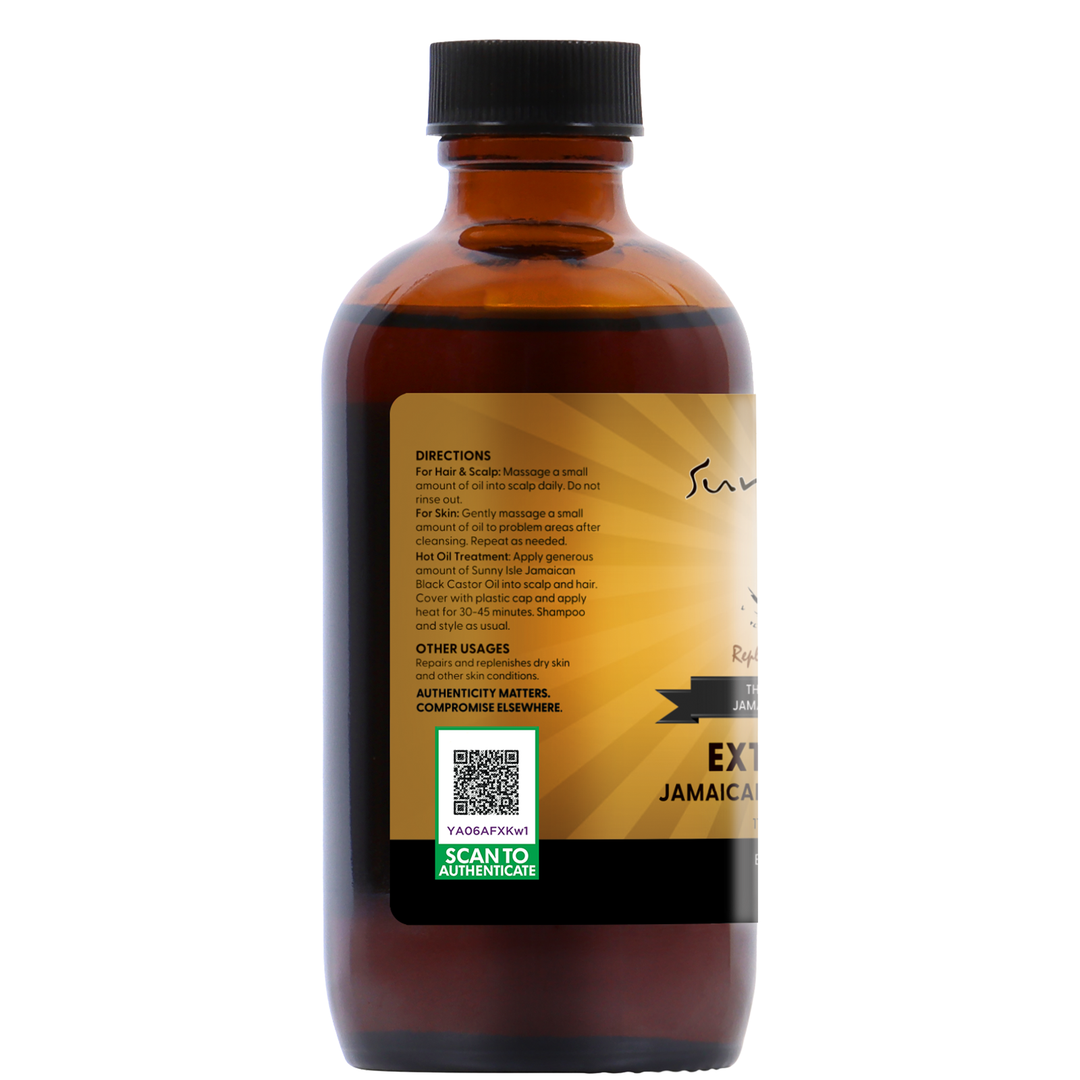 Sunny Isle Extra Dark Jamaican Black Castor Oil 4oz left