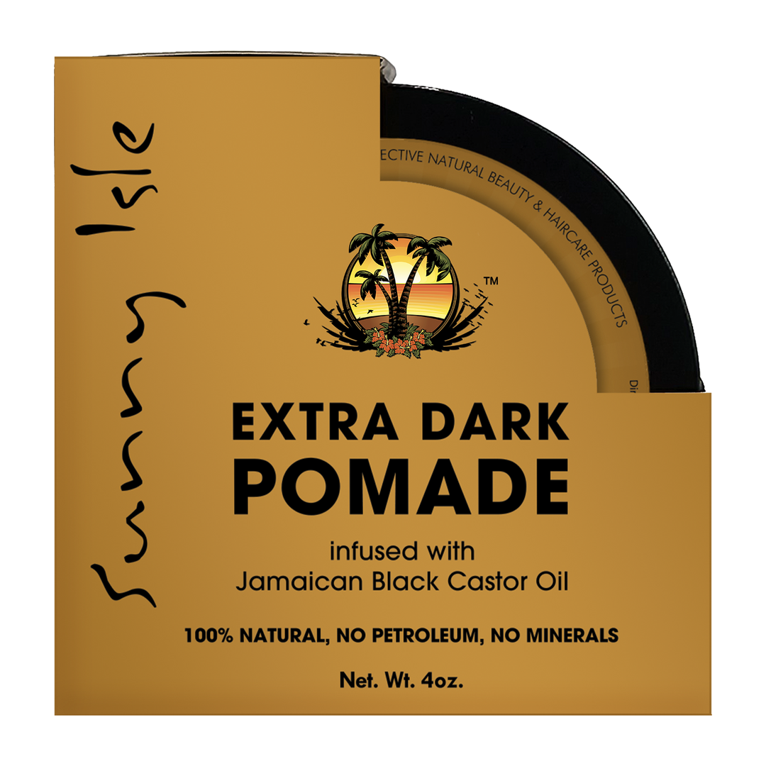 Sunny Isle Extra Dark Pomade Infused with Jamaican Black Castor Oil 4oz front