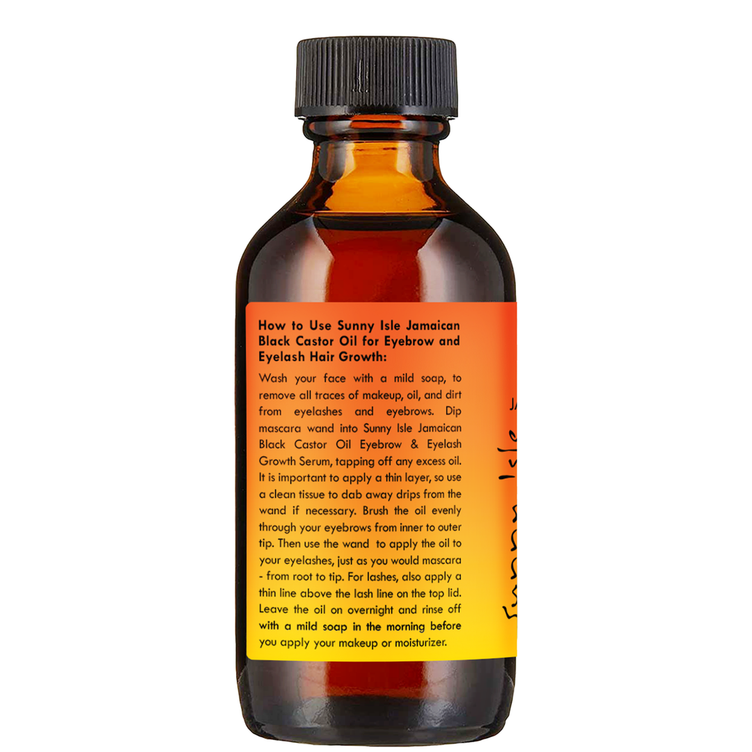 Sunny Isle Jamaican Black Castor Oil Eyebrow & Eyelash Growth Serum