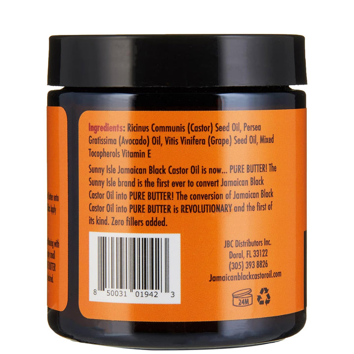 Sunny Isle Jamaican Black Castor Oil Root Repair Hair Growth Butter 4oz (2-Pack)