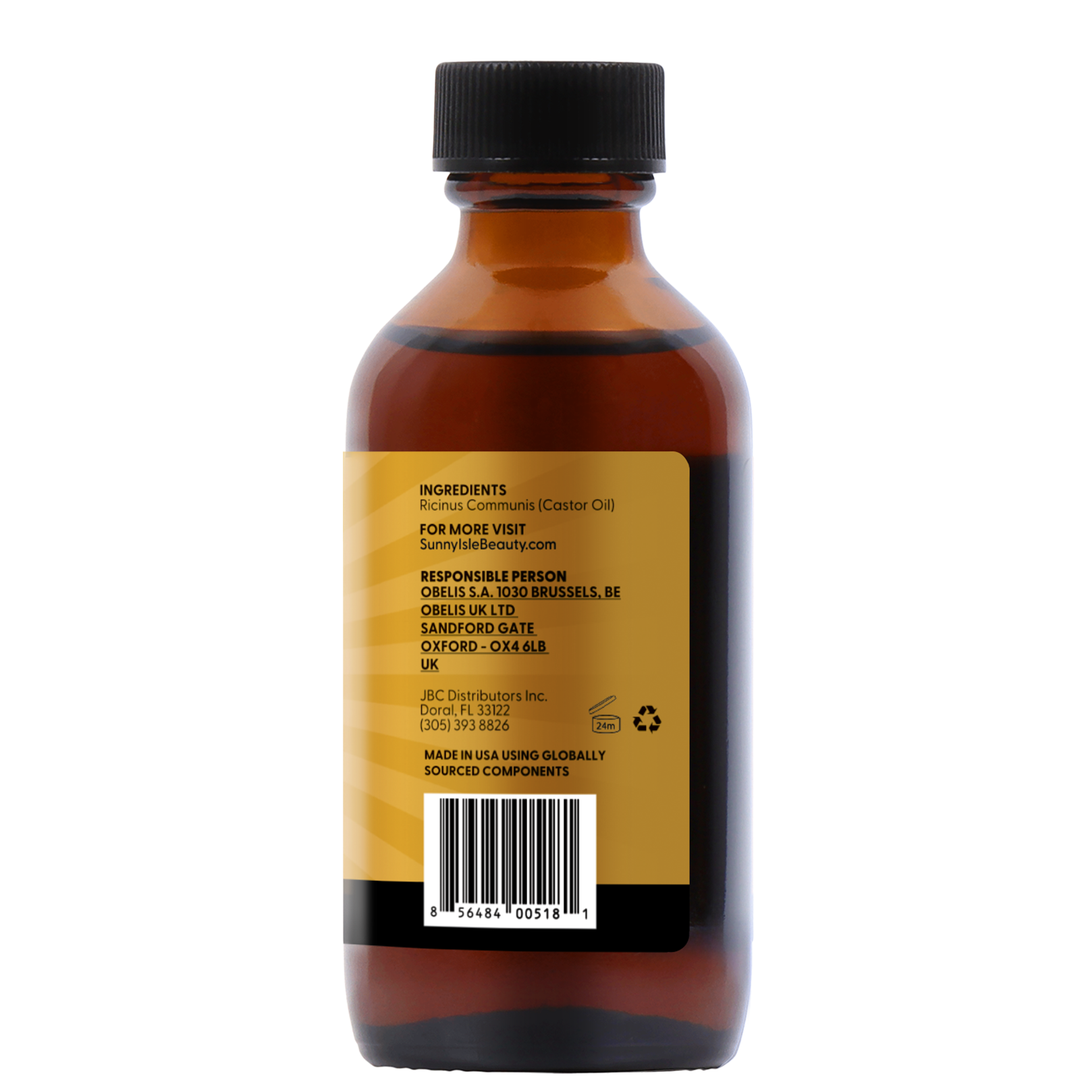 Sunny Isle Jamaican Black Castor Oil 2oz Original right