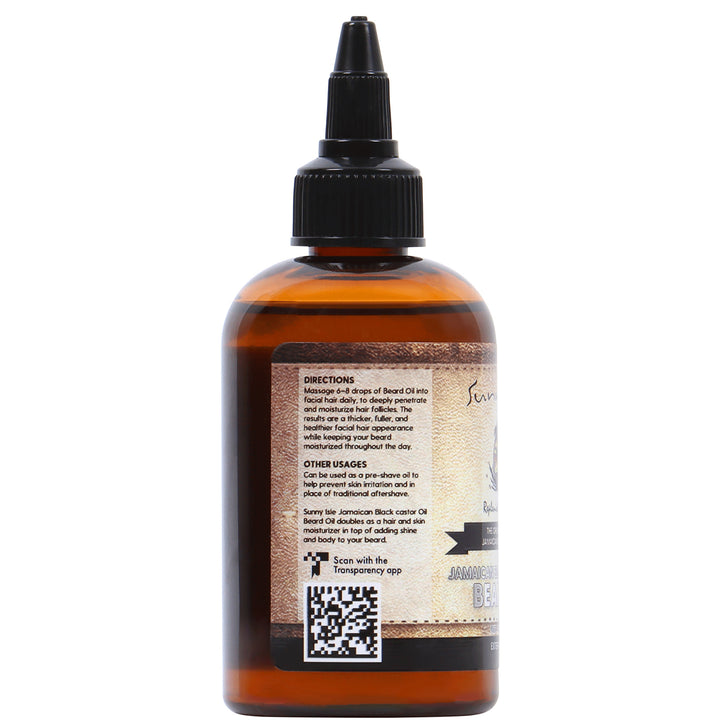 Sunny Isle Jamaican Black Castor Oil Beard Oil 4oz 2-Pack