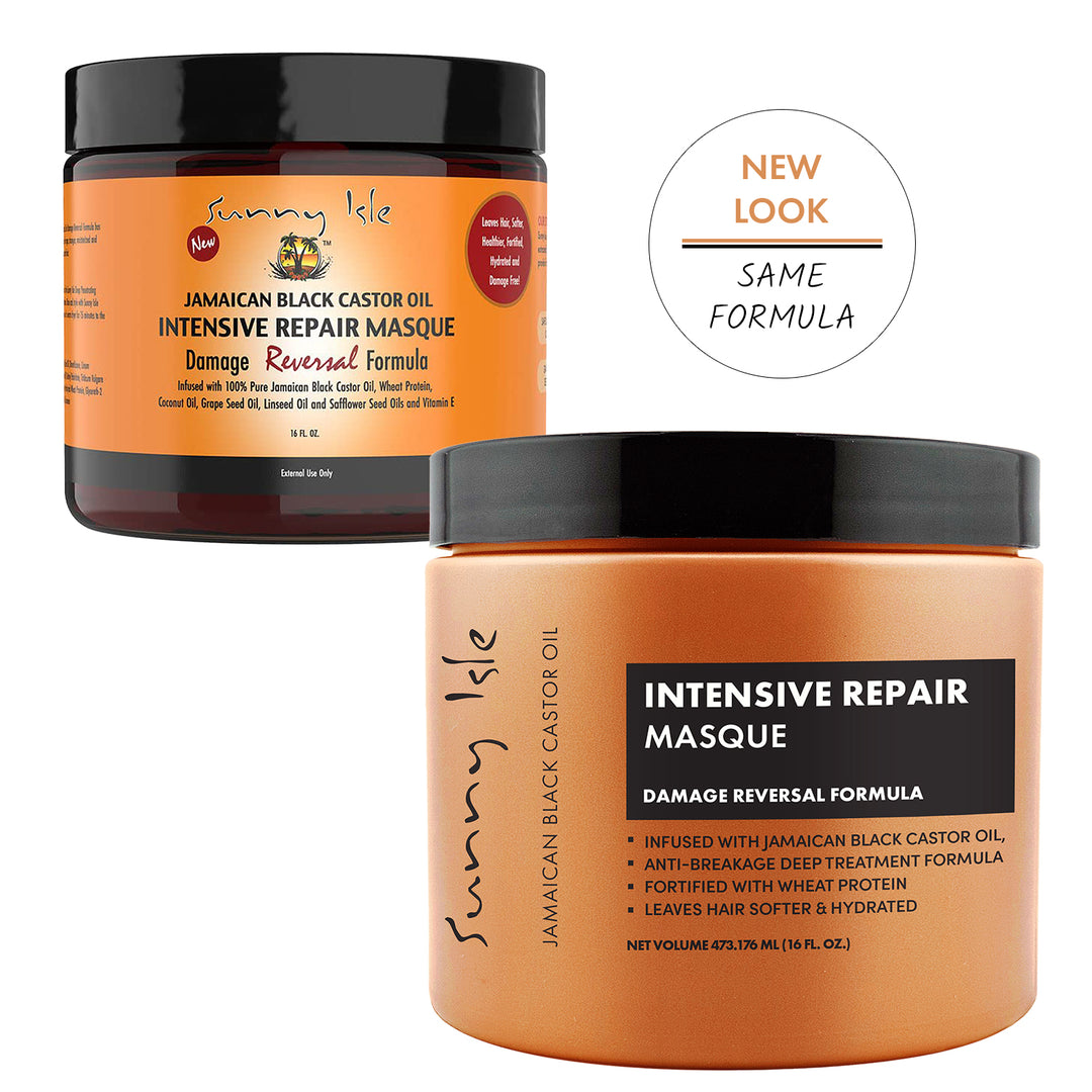 SUNNY ISLE Jamaican Black Castor Oil Intensive Repair Masque (16oz) SUNNY ISLE Jamaican Black Castor Oil Intensive Repair Masque (16oz)