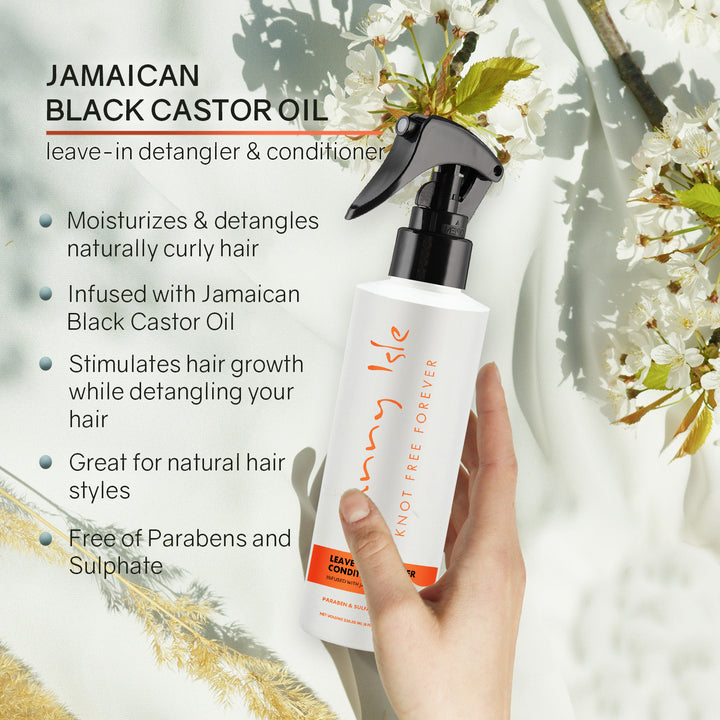 Sunny Isle Knot Free Forever Leave In Detangler Conditioner 8oz