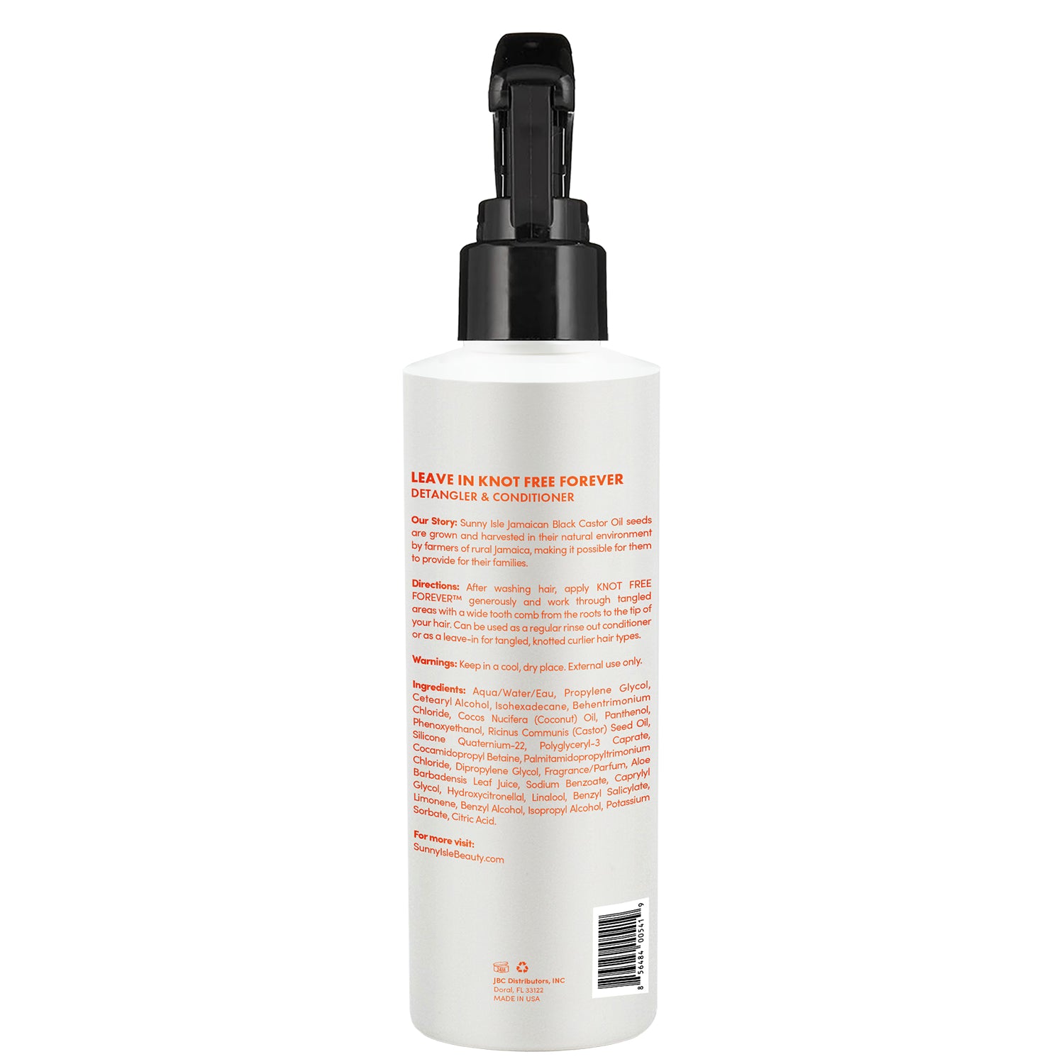 sunnyunny invel インヴェル シャンプー コンディショナー Knot Free Forever Leave In Detangler Conditioner 8oz | Sunny Isle