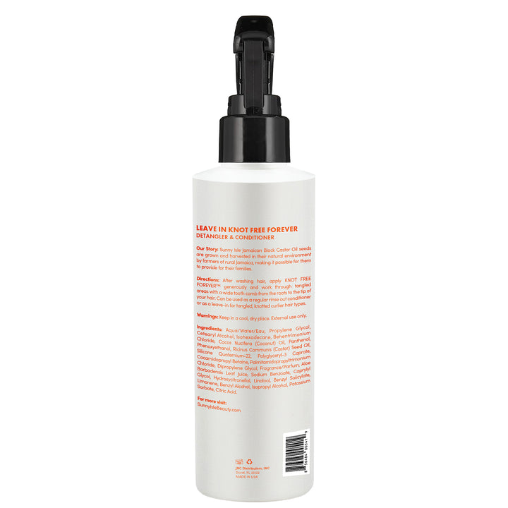Sunny Isle Knot Free Forever Leave In Detangler Conditioner 8oz