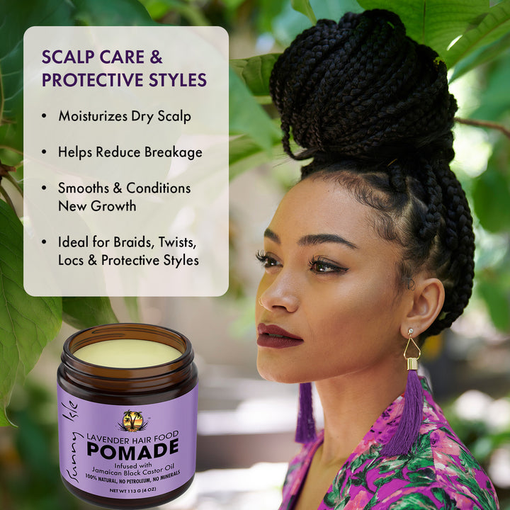 Sunny Isle Lavender Jamaican Black Castor Oil Hair Food Pomade