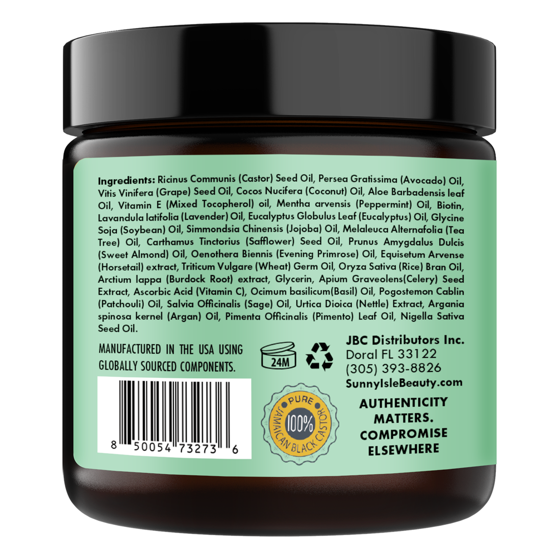 Sunny Isle Lavender Mint Hair and Strong Roots Pure Butter 4oz ingredients and upc