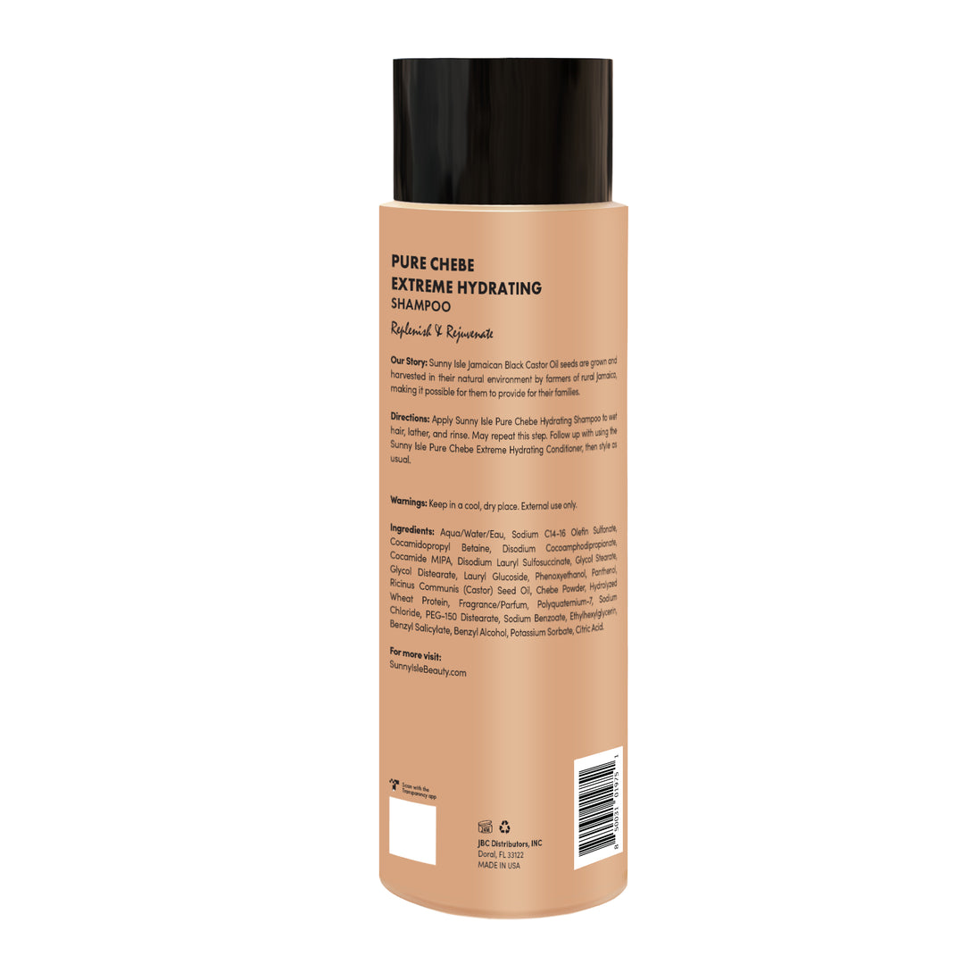 Sunny Isle Pure Chebe Extreme Hydrating Shampoo 12oz