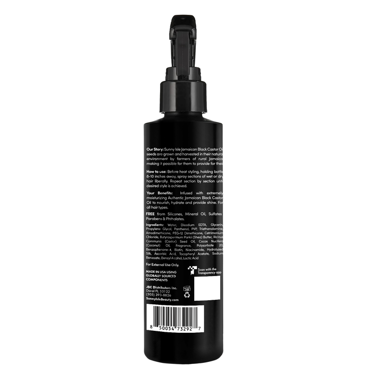 Sunny Isle Shea Coconut Heat Protectant Thermal Spray 6oz