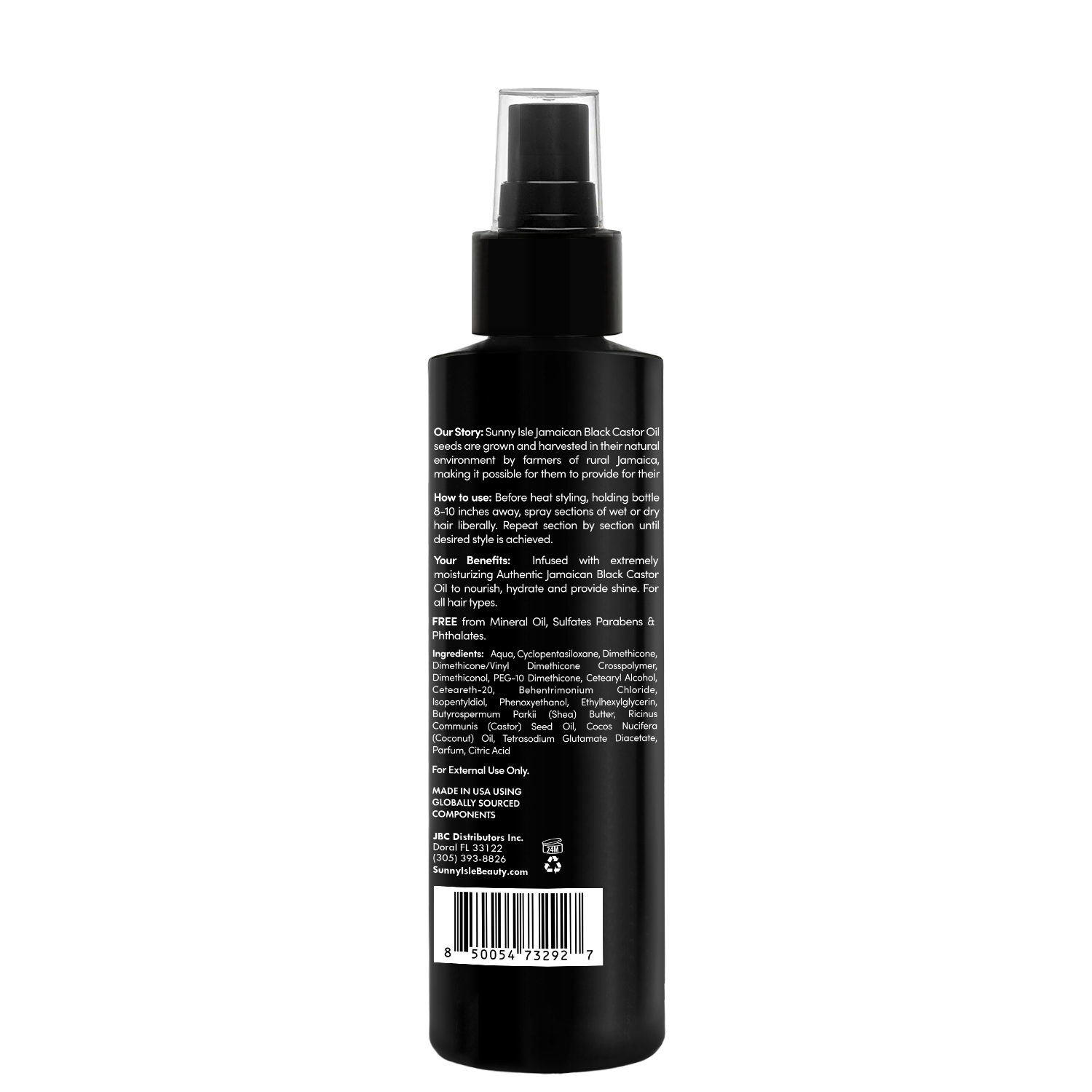 Shea Coconut Heat Protectant Thermal Spray 6oz | Sunny Isle