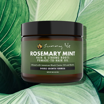 Sunny Isle Rosemary Mint Hair & Strong Roots Pomade To Hair Oil Testimonial Image