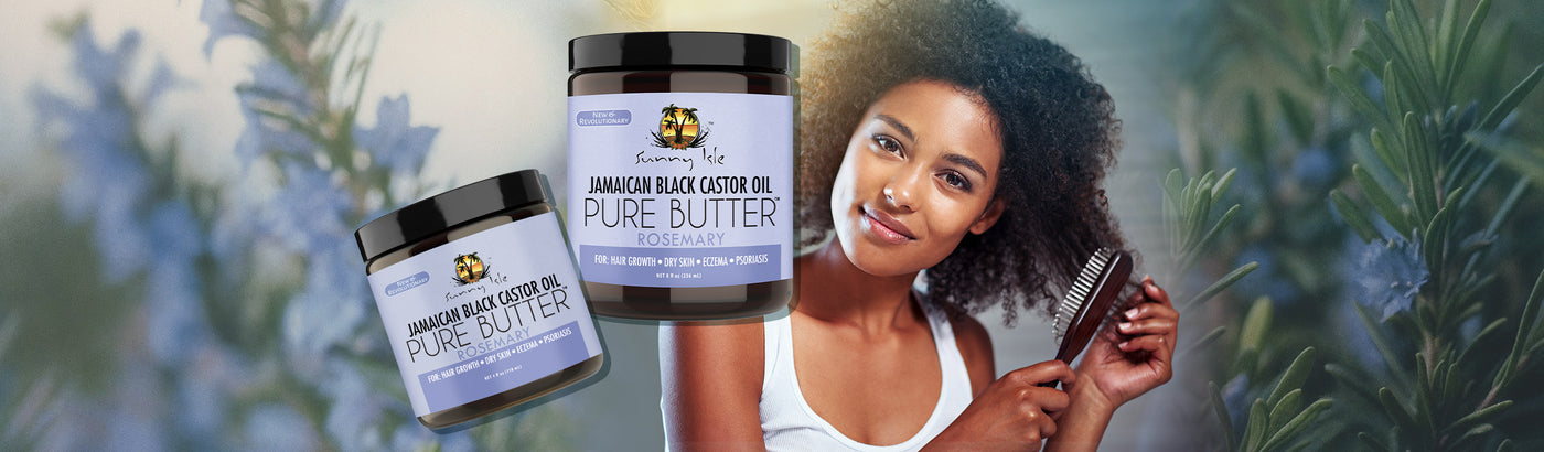 Now Available Sunny Isle Rosemary Jamaican Black Castor Oil Pure Butter