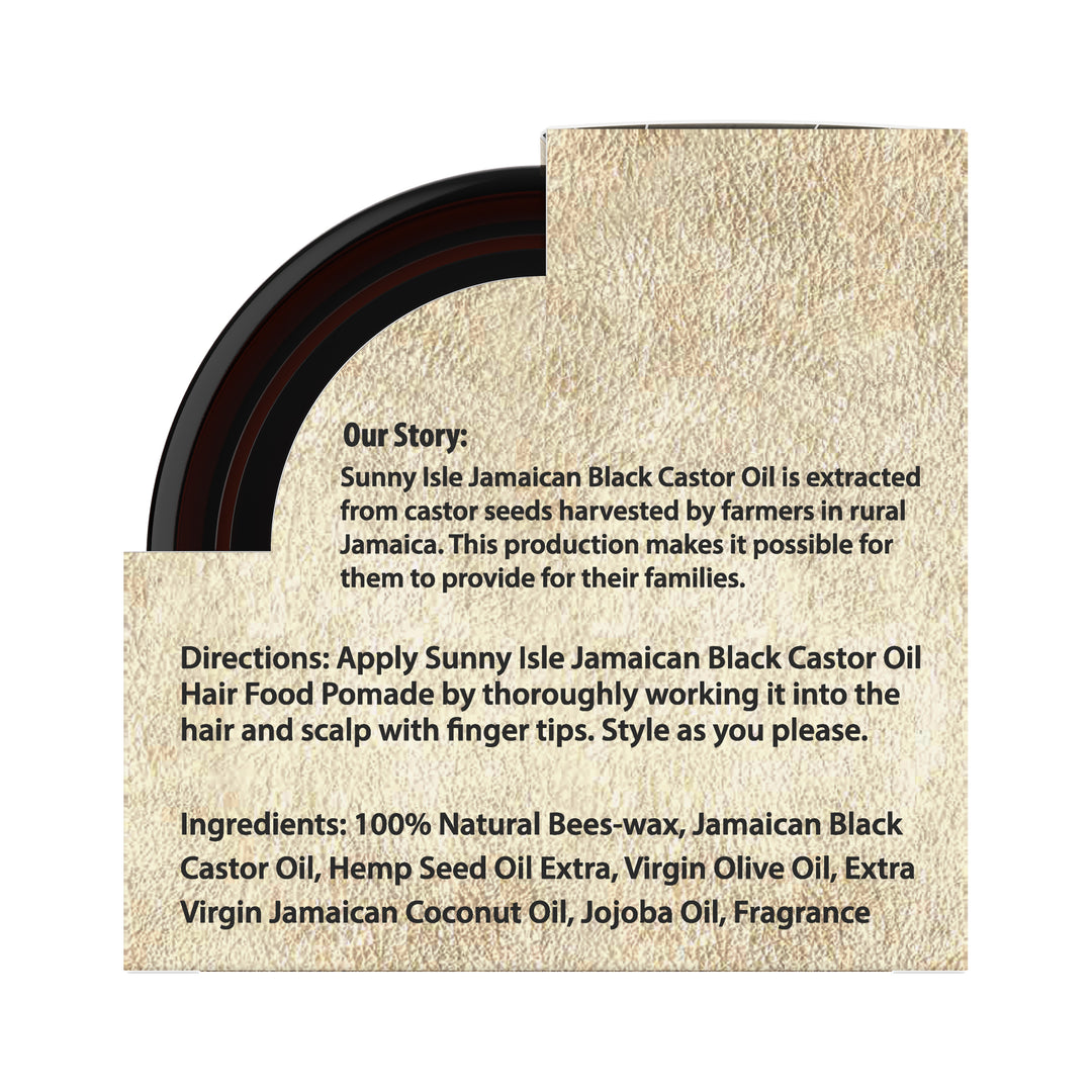 Sunny Isle Jamaican Black Castor Oil Pomade for Men